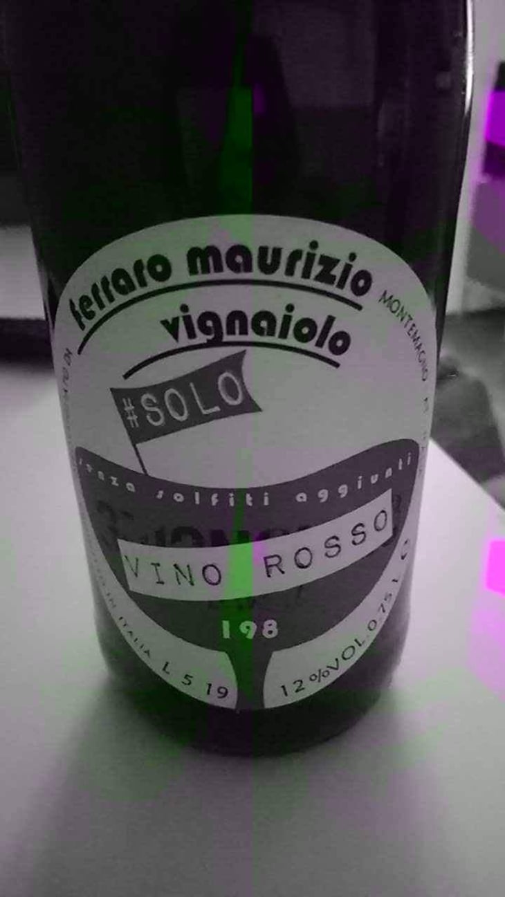 SoloVino Rosso G 198 - Maurizio Ferraro - Maurizio Ferraro 