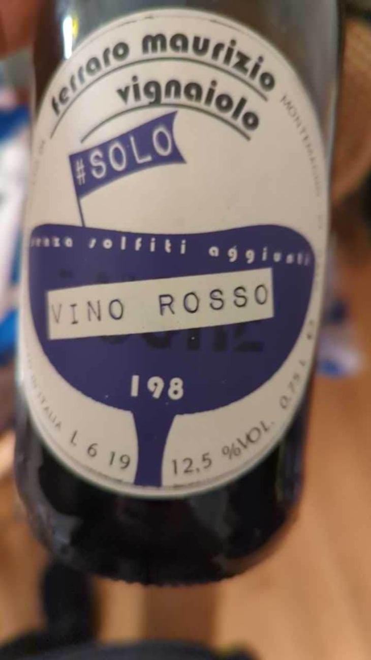 SoloVino Rosso G 198 - Maurizio Ferraro - Maurizio Ferraro 