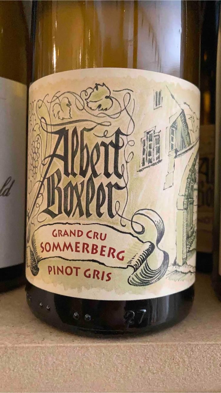 Sommerberg Grand Cru - Albert Boxler - Jean Boxler 