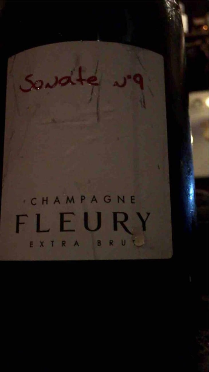 Sonate N°9 - Champagne Fleury - Morgane, Jean-Sébastien & Benoit Fleury 