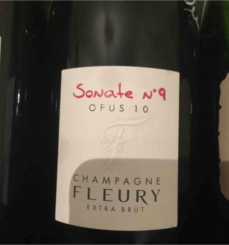 Sonate N°9 - Champagne Fleury - Morgane, Jean-Sébastien & Benoit Fleury 
