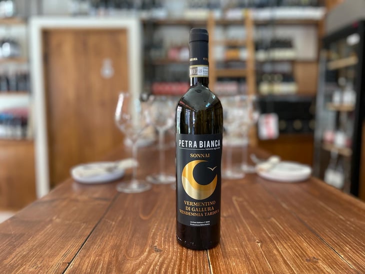 Sonnai-vermentinodi Gallura vendemmia tardiva - Petrabianca - Giovanni Comini -2022