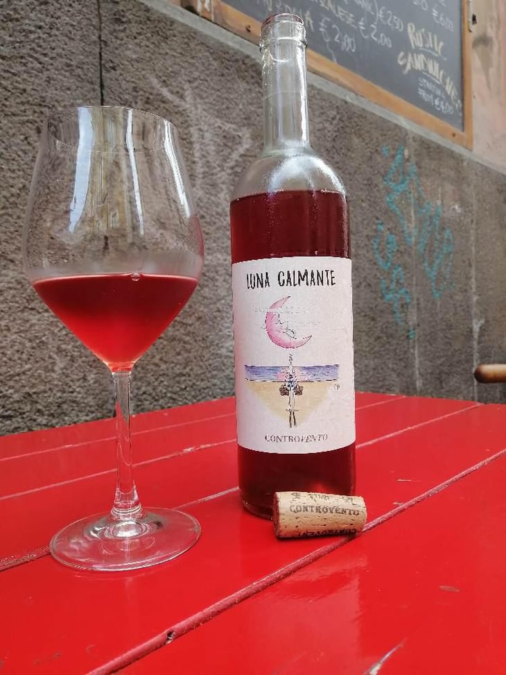 Luna Calmante Rosato - Controvento - Vincenzo Di Meo 