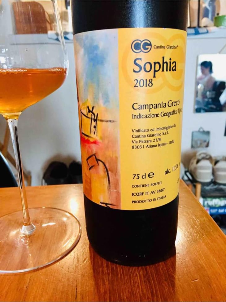 Sophia - Cantina Giardino - Antonio Di Gruttola & Daniela De Gruttola 