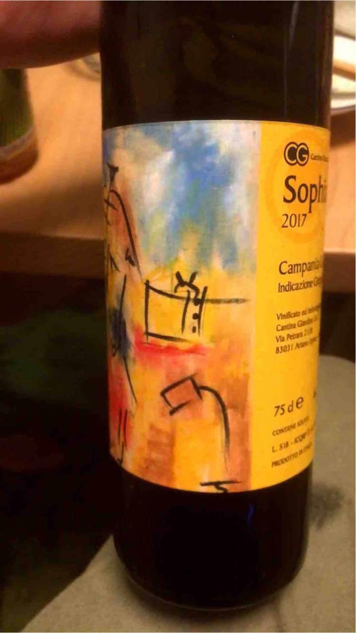Sophia - Vinificato Ed Imbottigliato Da Cantina Glardino - Campania Grecco 