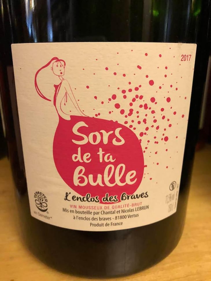 Sors de ta bulle (Blanc) - L'enclos Des Braves - Chantal & Nicolas Lebrun 