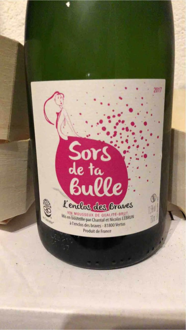 Sors de ta bulle (Blanc) - L'enclos Des Braves - Chantal & Nicolas Lebrun 
