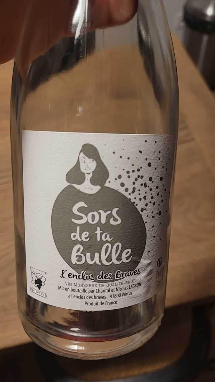 Sors de ta bulle (Rosé) - L'enclos Des Braves - Chantal & Nicolas Lebrun 