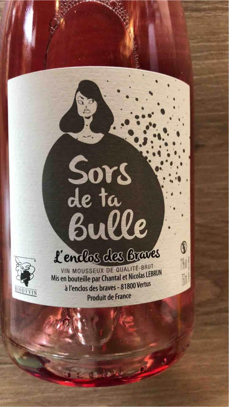Sors de ta bulle (Rosé) - L'enclos Des Braves - Chantal & Nicolas Lebrun 