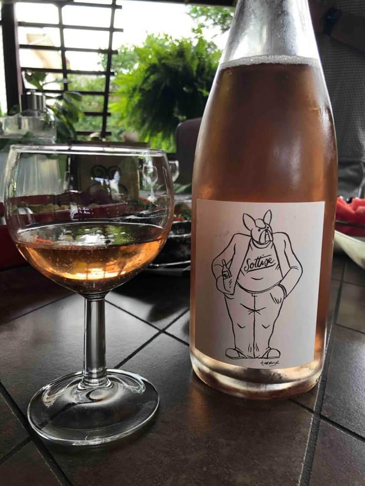 Sottise Rosé - Le Sot de l'Ange - Angélique & Quentin Bourse 