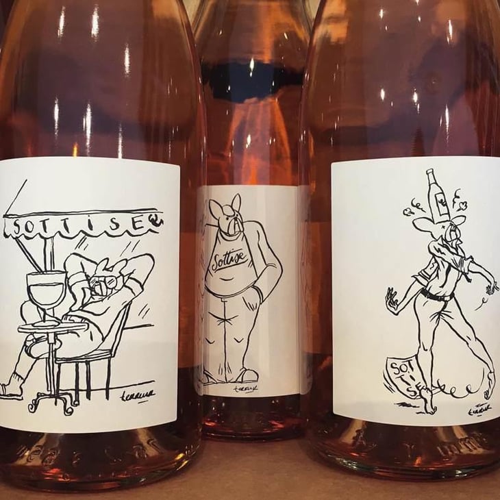 Sottise Rosé - Le Sot de l'Ange - Angélique & Quentin Bourse 