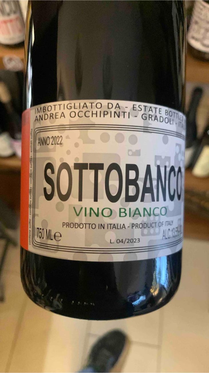 Sottobanco - Azienda Agricola Andrea Occhipinti - Andrea Occhipinti -2021