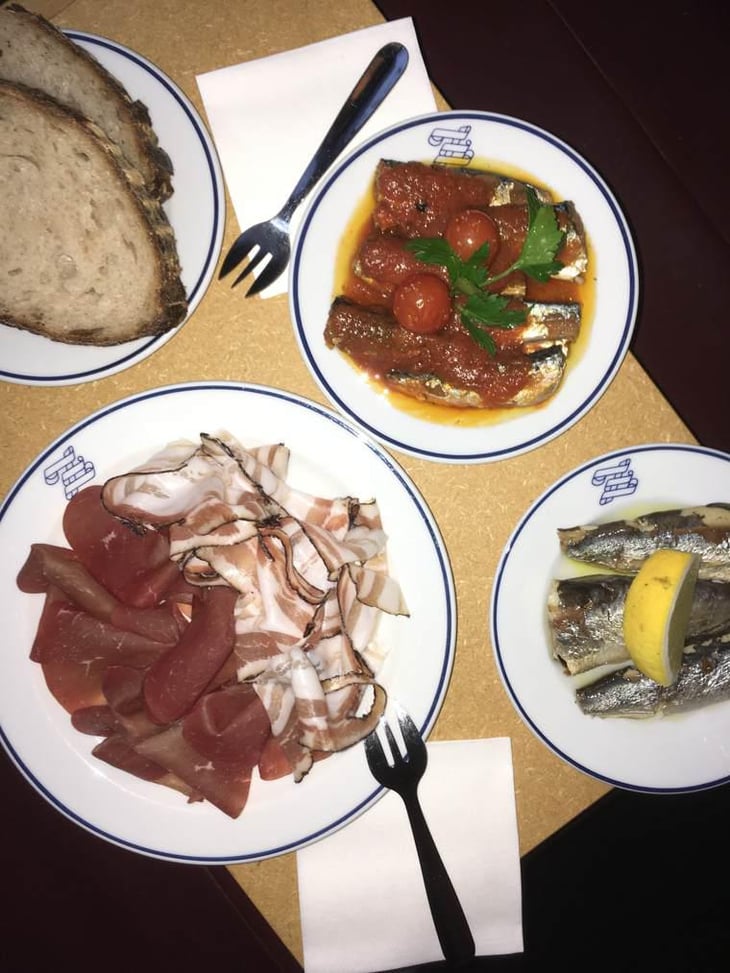 Sourdough Bread, Tinned Fish, And Charcuterie - Gamper Bar - 525808