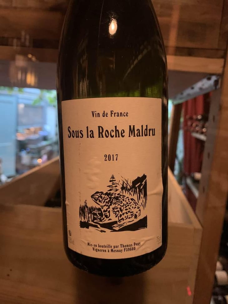 Sous la Roche Maldru - Savagnin - Thomas Popy - Thomas Popy 