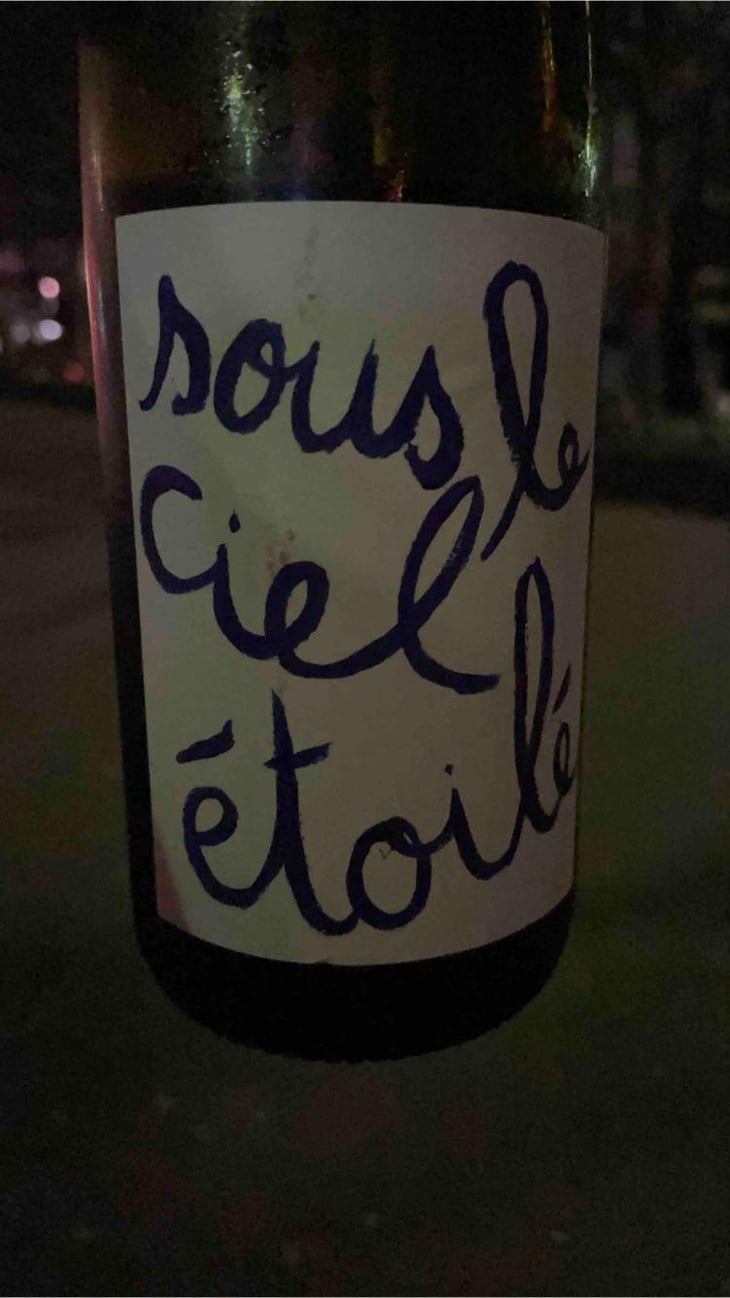 Sous Le Ciel Étoilé - Jeux de Vins - Julien Albertus -2021