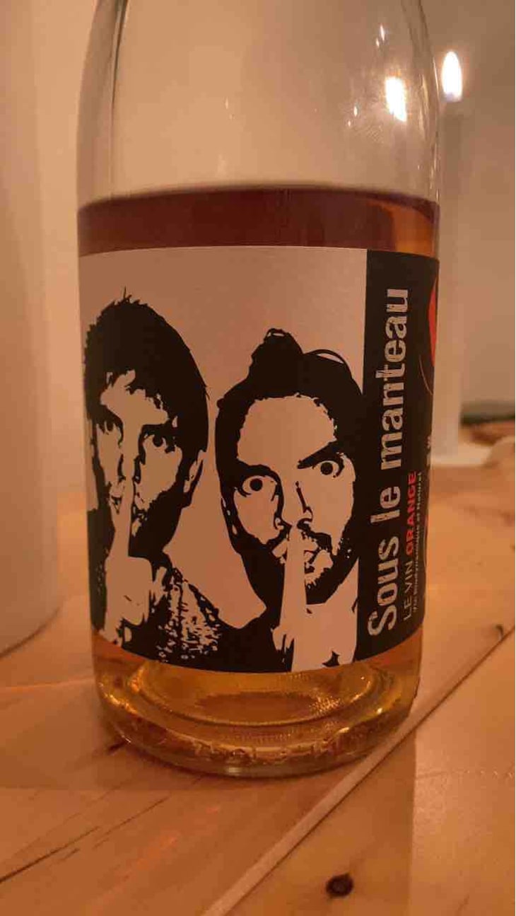 Sous le Manteau Le Vin Orange - Domaine des Amiel - Aymeric & Jordan Amiel 