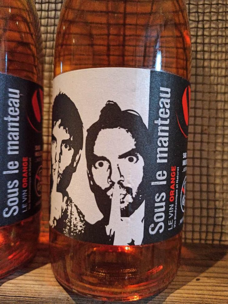 Sous le Manteau Le Vin Orange - Domaine des Amiel - Aymeric & Jordan Amiel 
