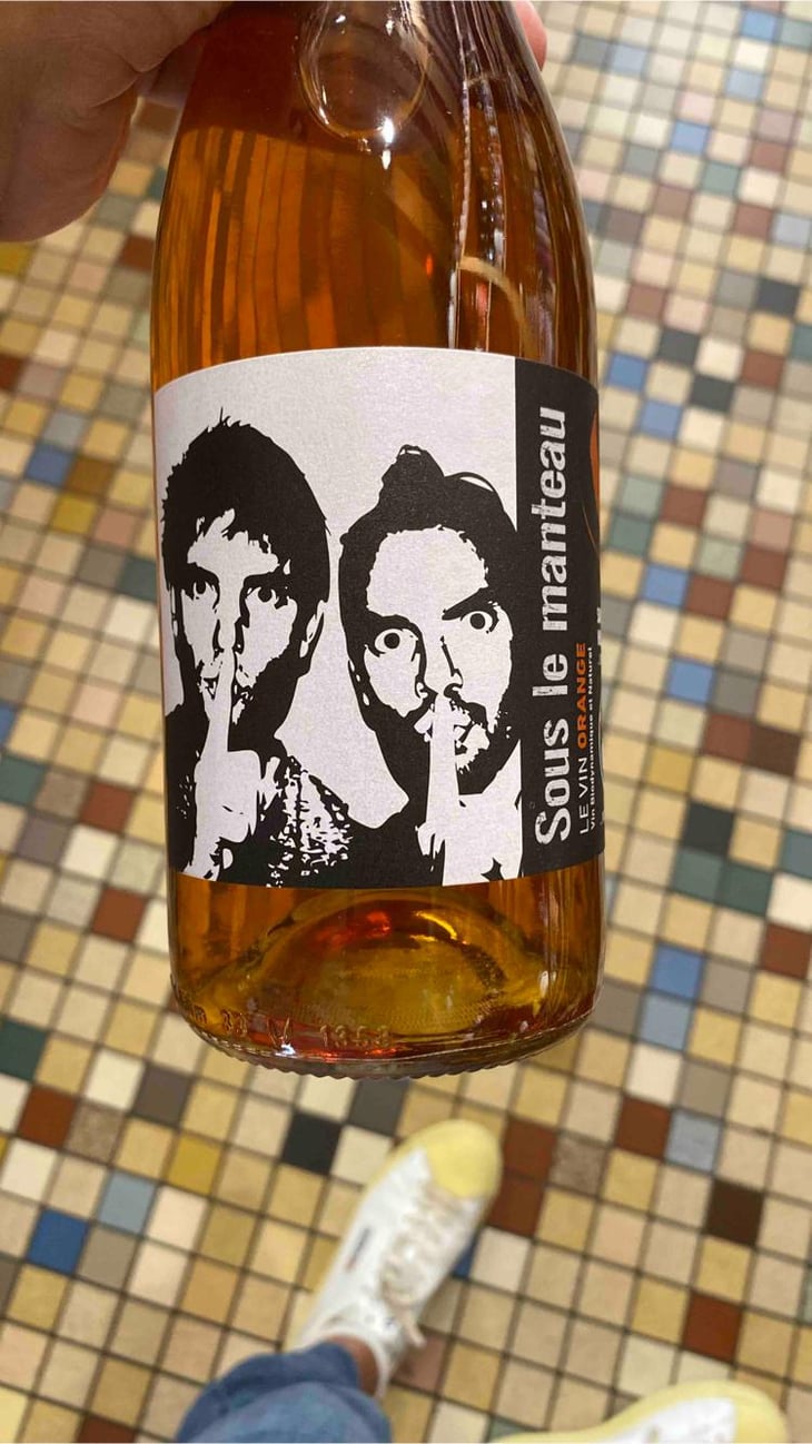 Sous le Manteau Le Vin Orange - Domaine des Amiel - Aymeric & Jordan Amiel 