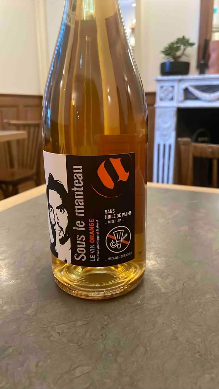 Sous le Manteau Le Vin Orange - Domaine des Amiel - Aymeric & Jordan Amiel 