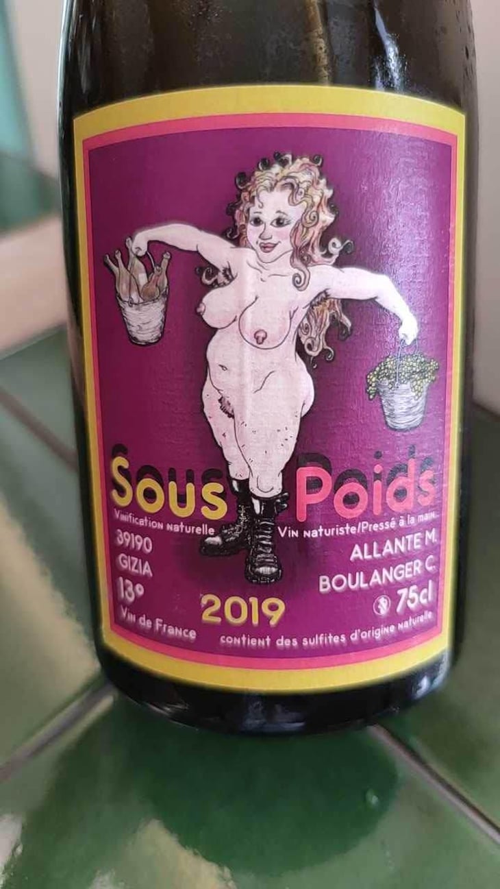 Sous Poids - Allante & Boulanger - Mathieu Allante & Christian Boulanger -2018