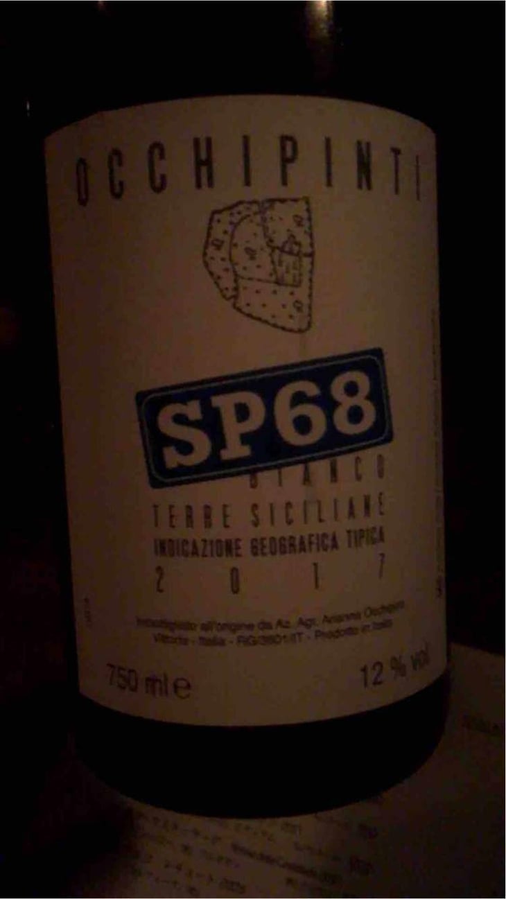 SP68 Bianco - Azienda Agricola Arianna Occhipinti - Arianna Occhipinti 