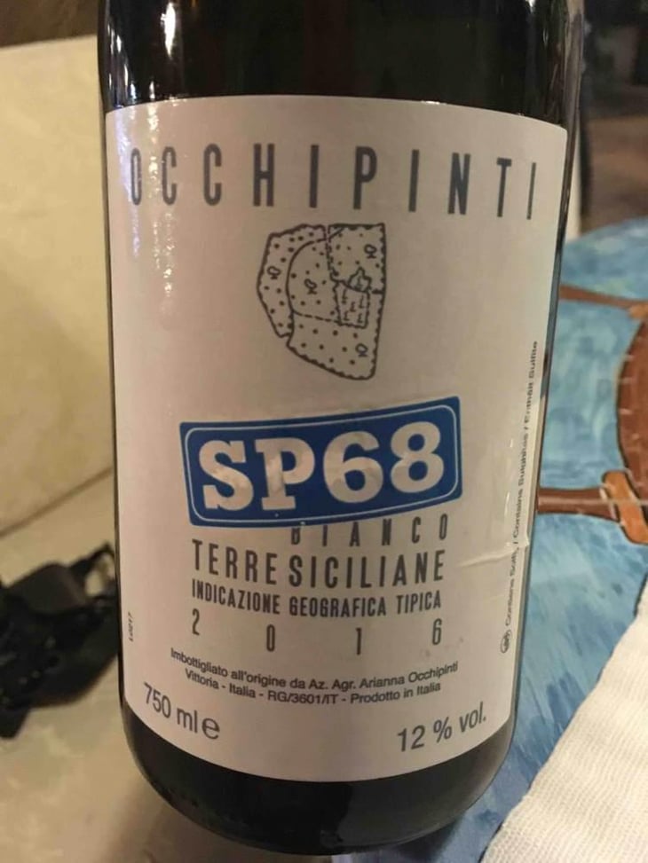 SP68 Bianco - Azienda Agricola Arianna Occhipinti - Arianna Occhipinti 