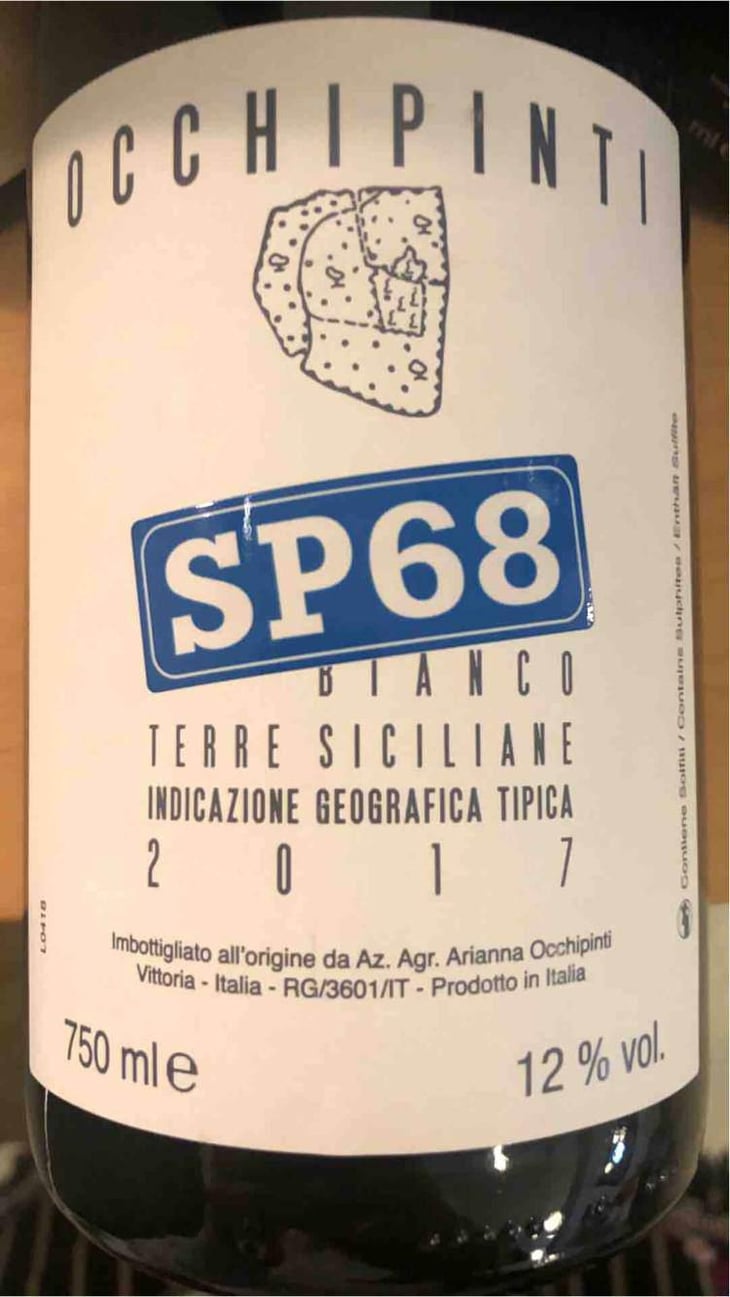 SP68 Bianco - Azienda Agricola Arianna Occhipinti - Arianna Occhipinti 