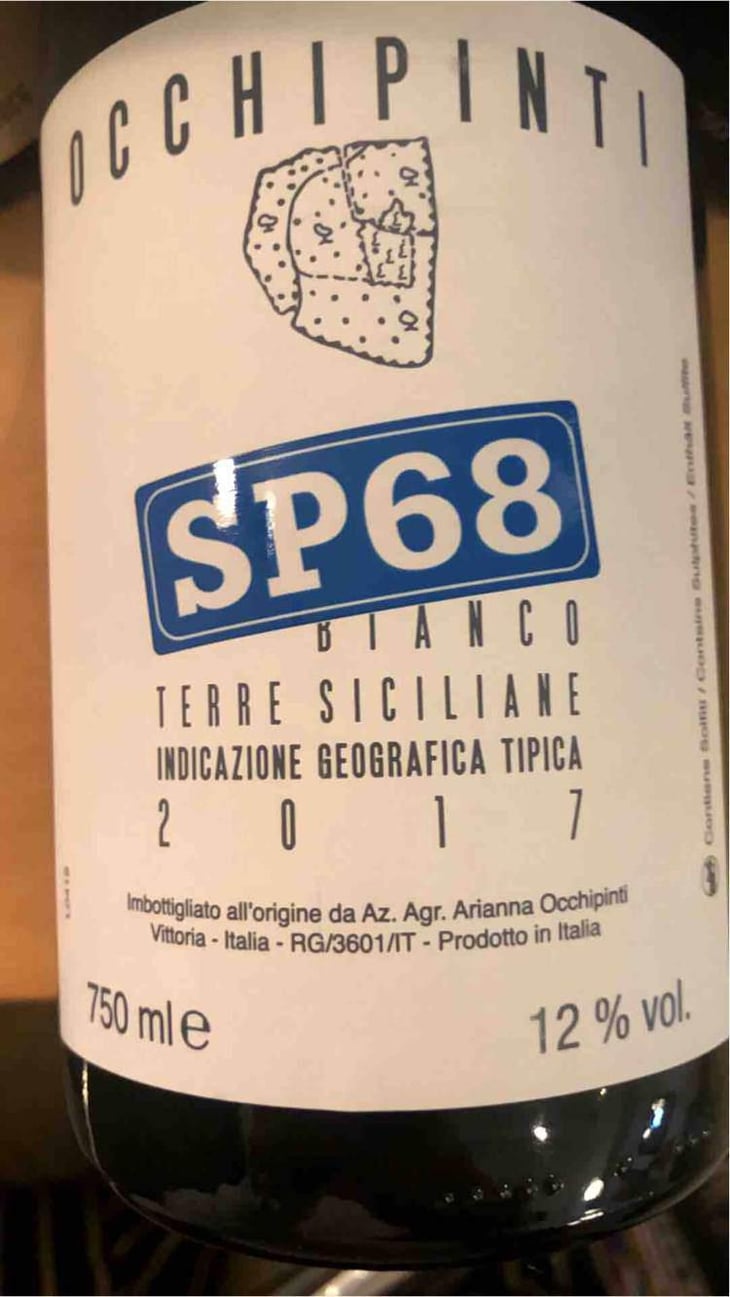 SP68 Bianco - Azienda Agricola Arianna Occhipinti - Arianna Occhipinti 