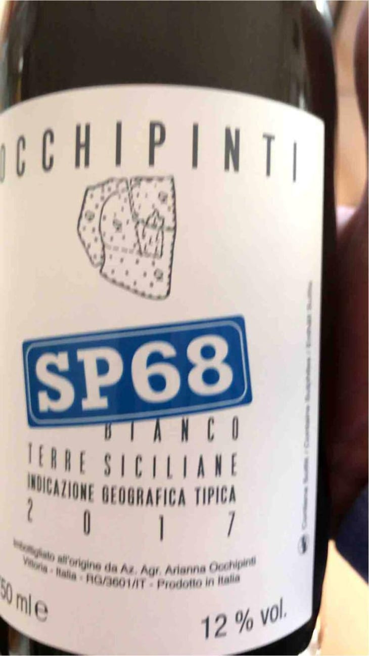 SP68 Bianco - Azienda Agricola Arianna Occhipinti - Arianna Occhipinti 