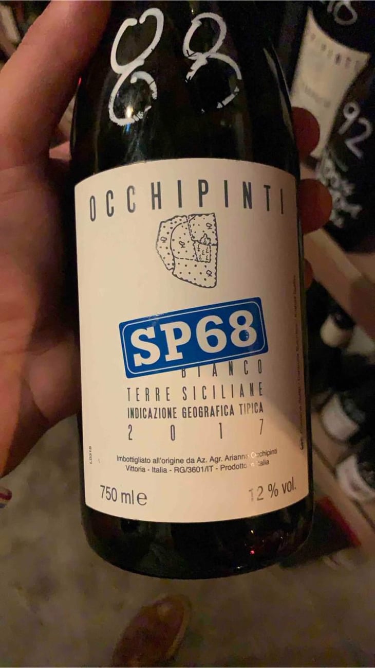 SP68 Bianco - Azienda Agricola Arianna Occhipinti - Arianna Occhipinti 