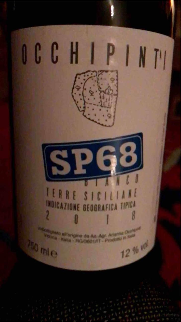 SP68 Bianco - Azienda Agricola Arianna Occhipinti - Arianna Occhipinti 