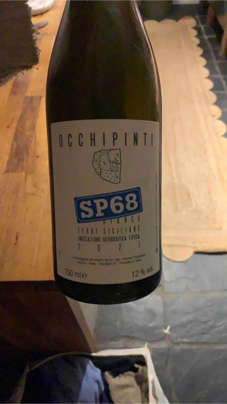 SP68 Bianco - Azienda Agricola Arianna Occhipinti - Arianna Occhipinti 