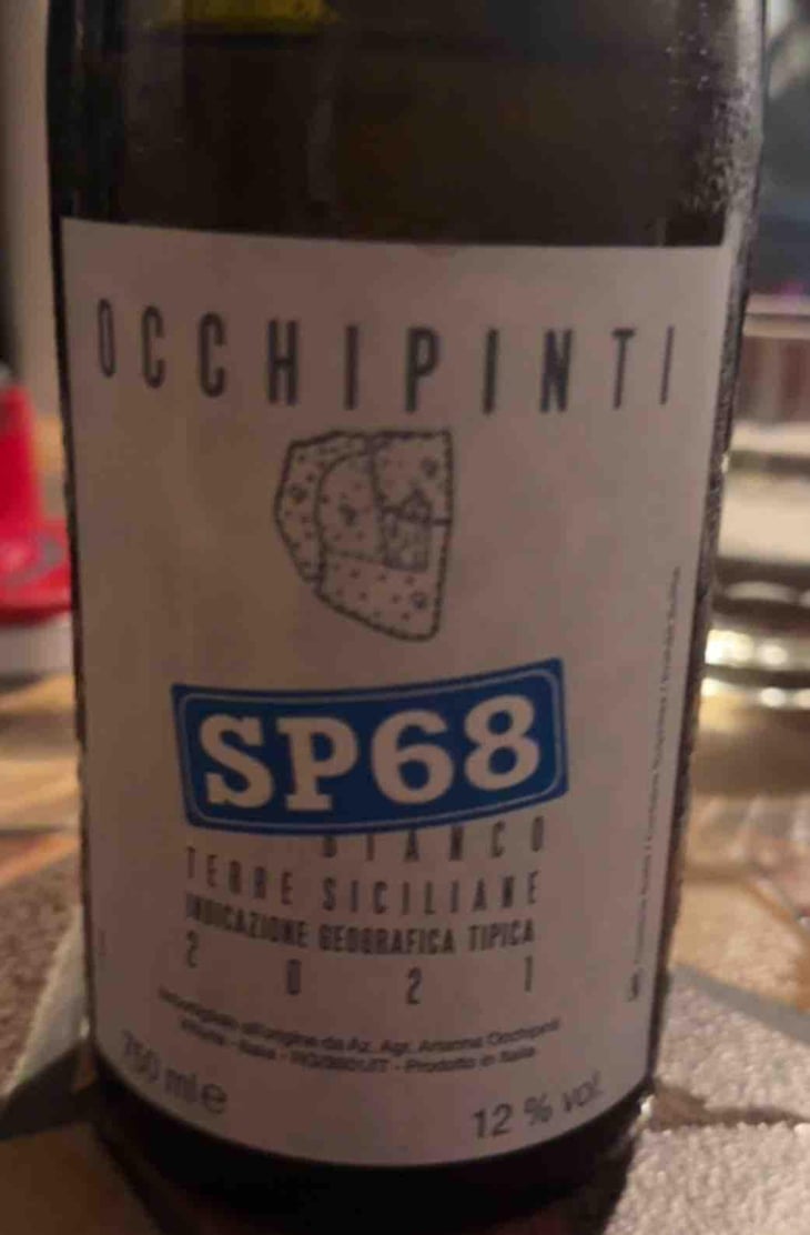 SP68 Bianco - Azienda Agricola Arianna Occhipinti - Arianna Occhipinti 