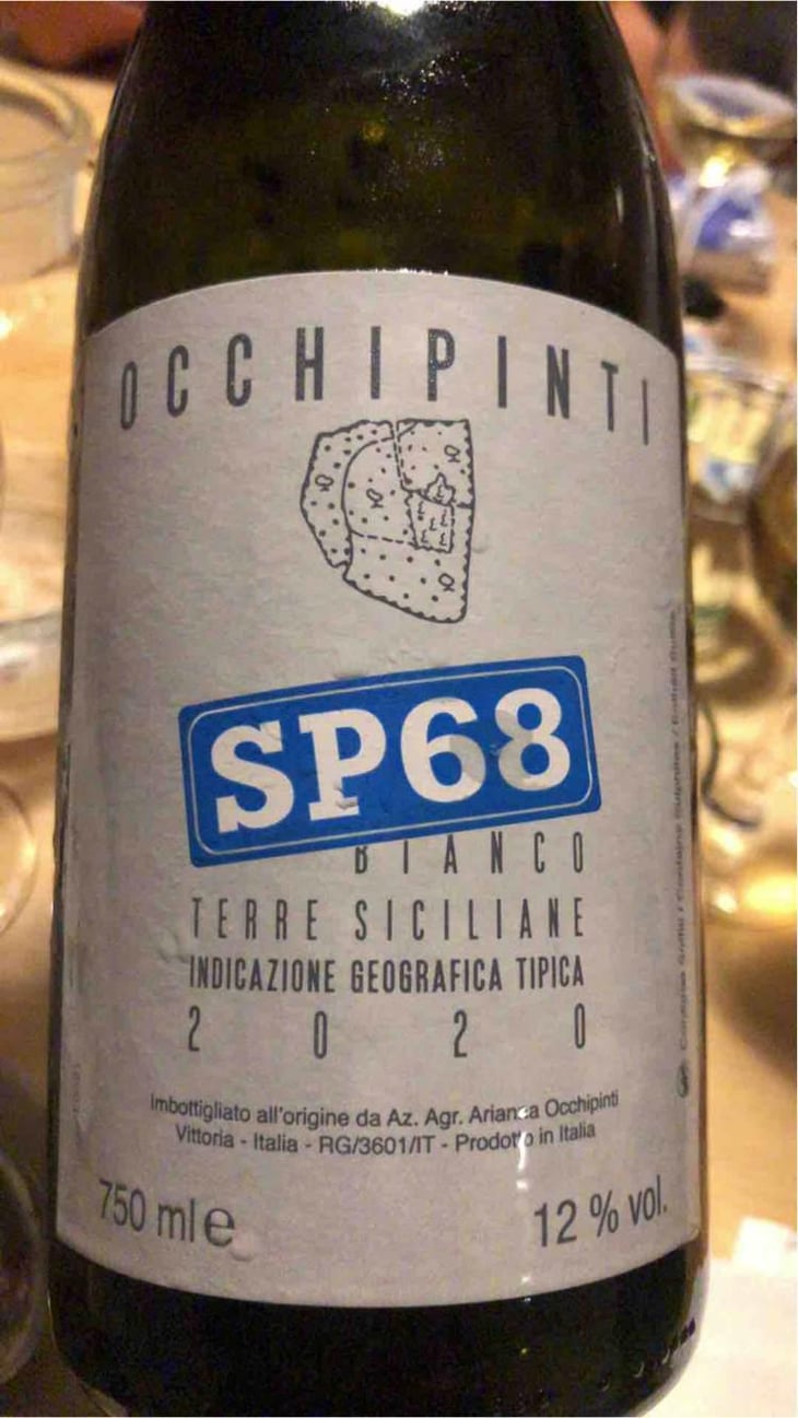 SP68 Bianco - Azienda Agricola Arianna Occhipinti - Arianna Occhipinti 