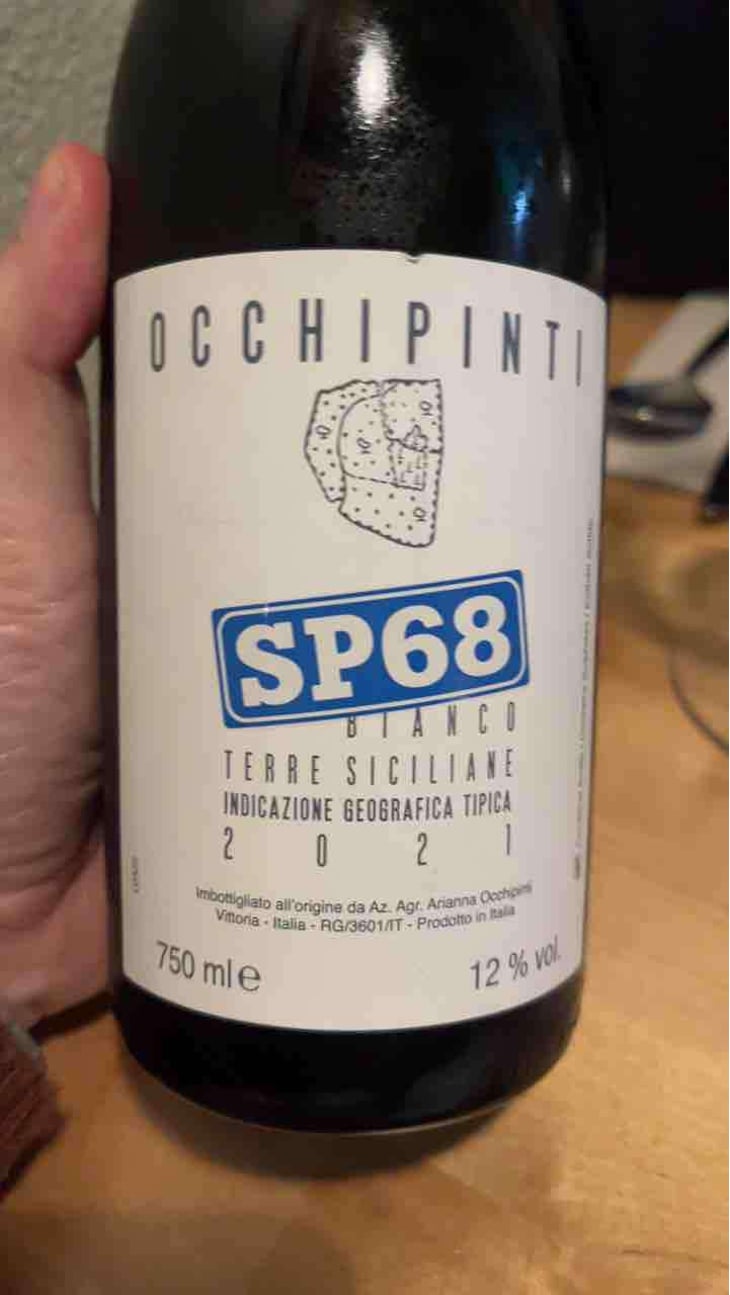SP68 Bianco - Azienda Agricola Arianna Occhipinti - Arianna Occhipinti 