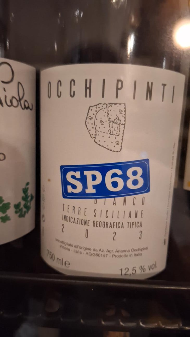 SP68 Bianco - Azienda Agricola Arianna Occhipinti - Arianna Occhipinti 