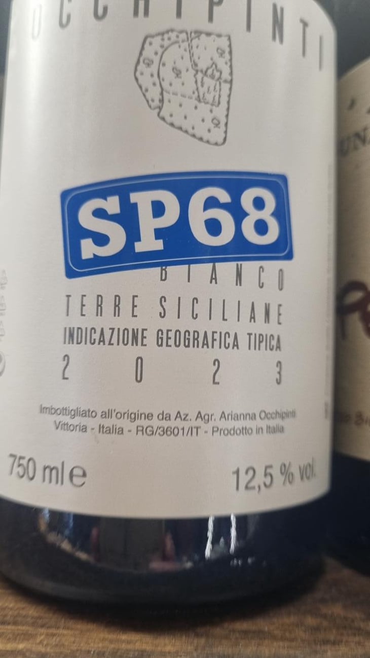 SP68 Bianco - Azienda Agricola Arianna Occhipinti - Arianna Occhipinti 