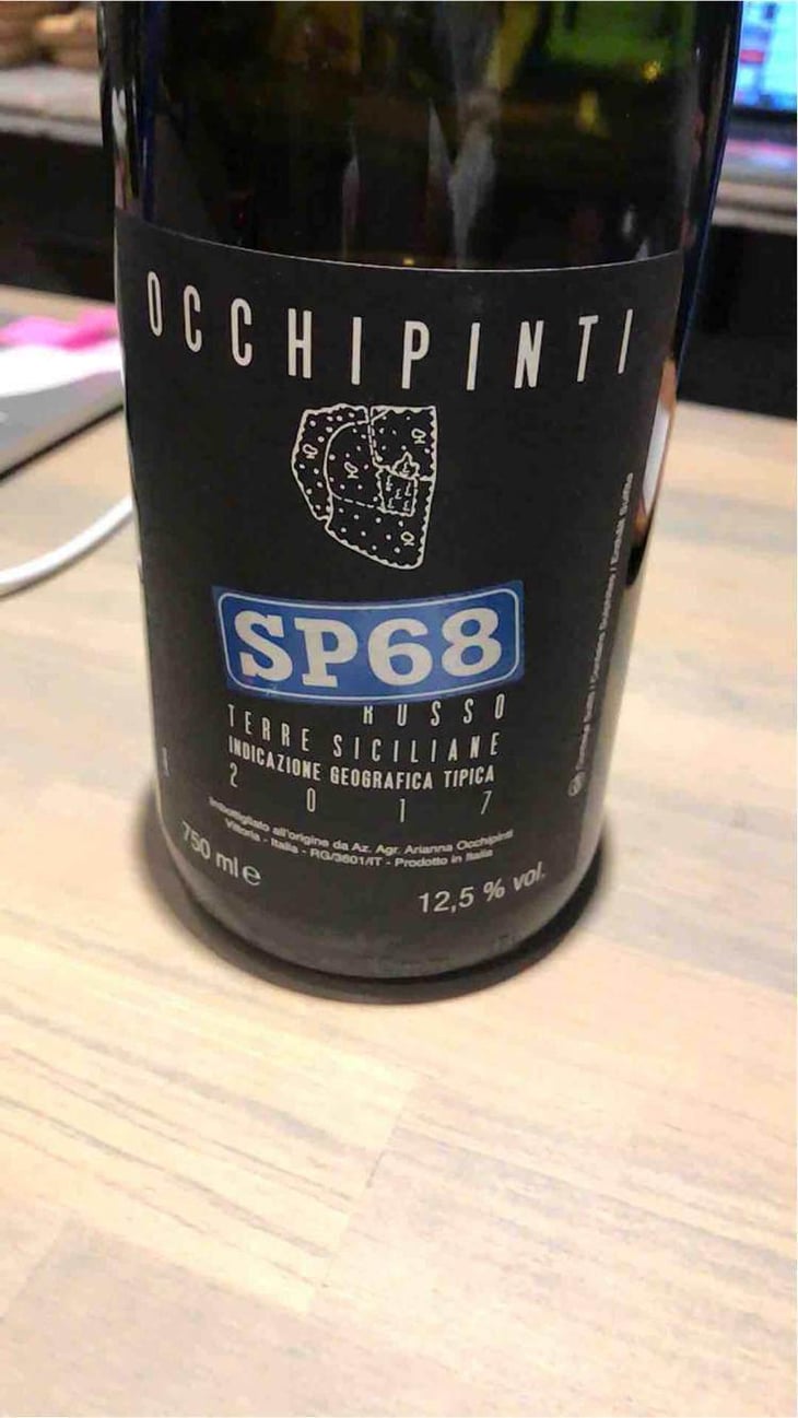 SP68 Rosso - Azienda Agricola Arianna Occhipinti - Arianna Occhipinti 
