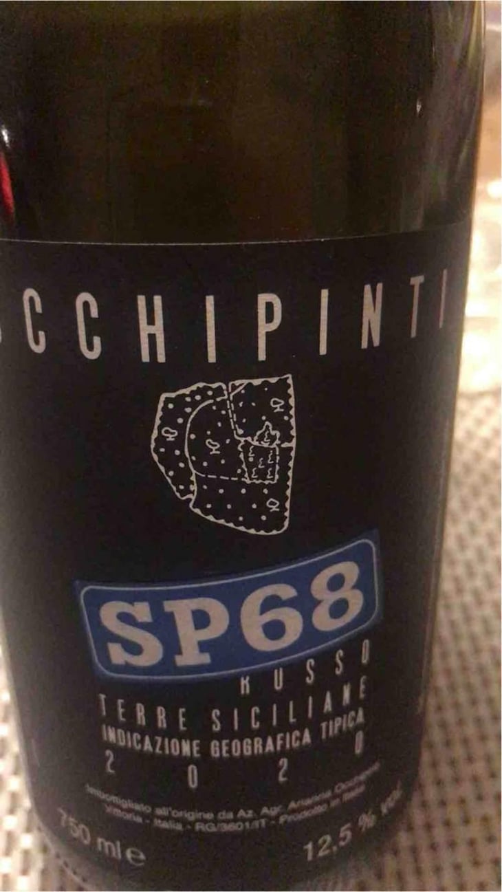 SP68 Rosso - Azienda Agricola Arianna Occhipinti - Arianna Occhipinti 