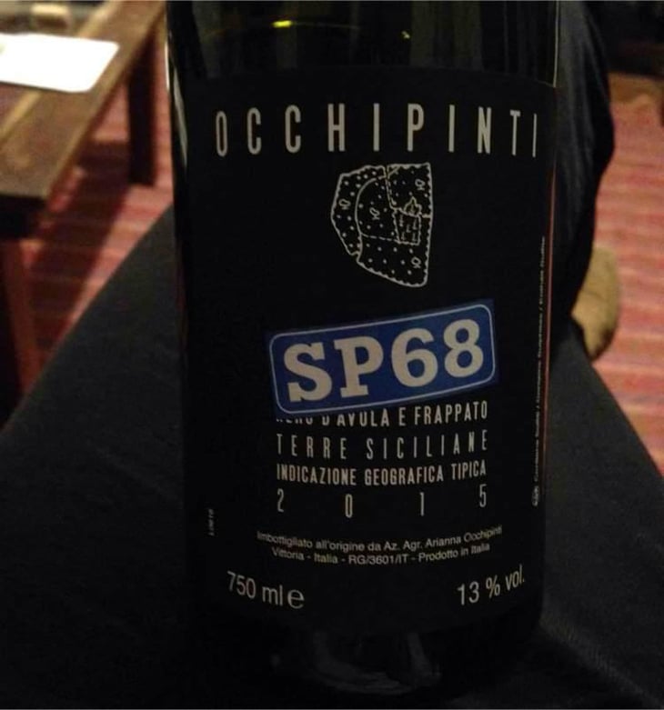 SP68 Rosso - Azienda Agricola Arianna Occhipinti - Arianna Occhipinti 