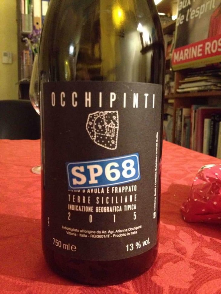 SP68 Rosso - Azienda Agricola Arianna Occhipinti - Arianna Occhipinti 