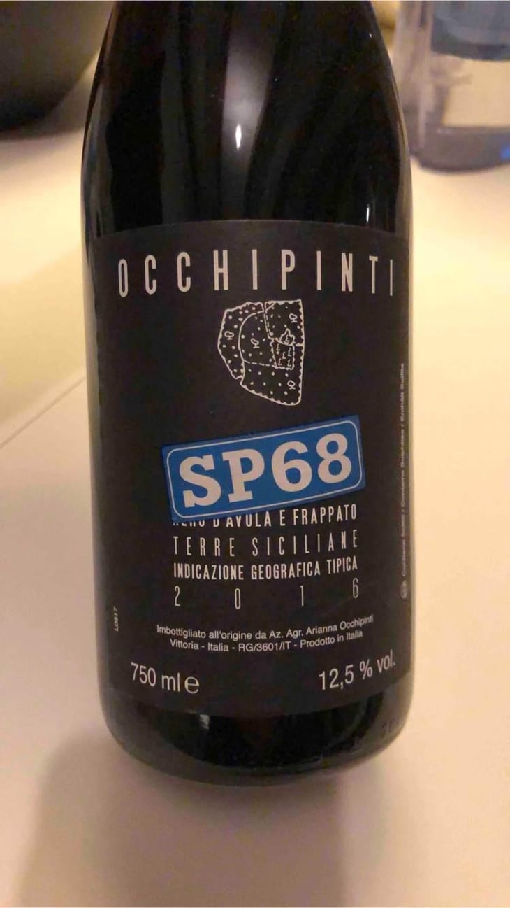 SP68 Rosso - Azienda Agricola Arianna Occhipinti - Arianna Occhipinti 