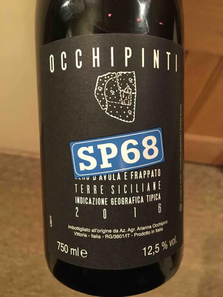 SP68 Rosso - Azienda Agricola Arianna Occhipinti - Arianna Occhipinti 