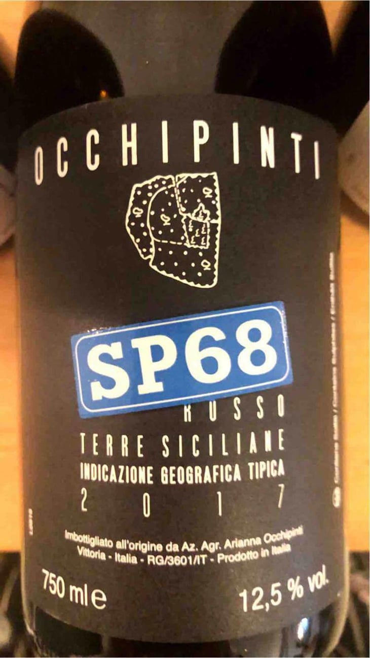 SP68 Rosso - Azienda Agricola Arianna Occhipinti - Arianna Occhipinti 