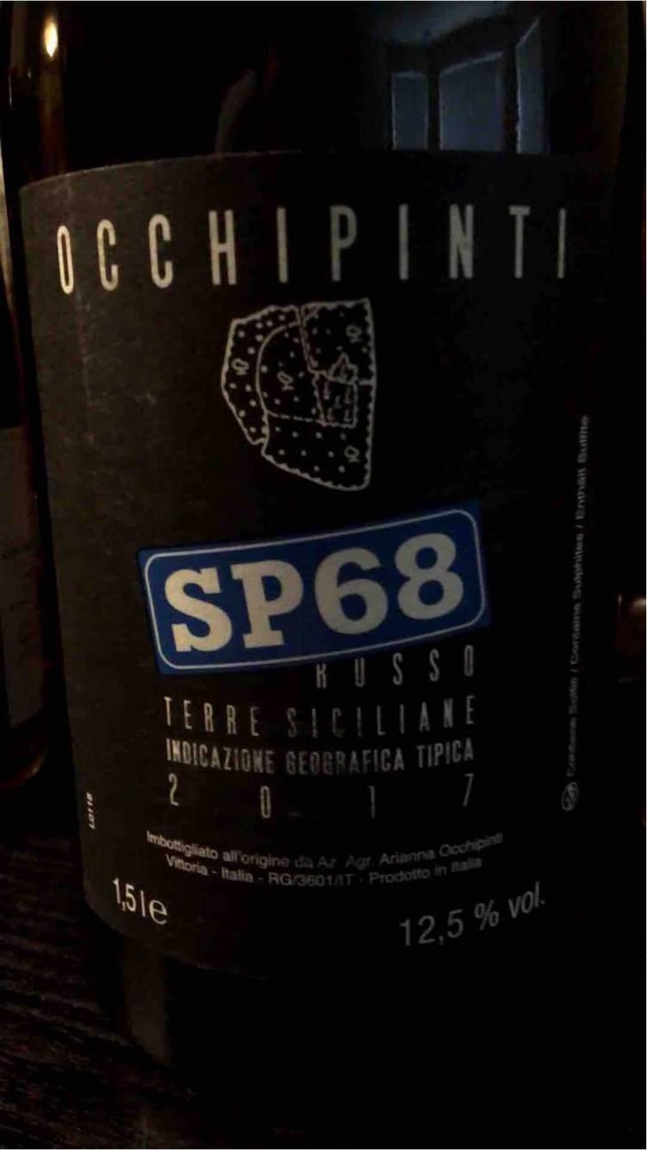 SP68 Rosso - Azienda Agricola Arianna Occhipinti - Arianna Occhipinti 
