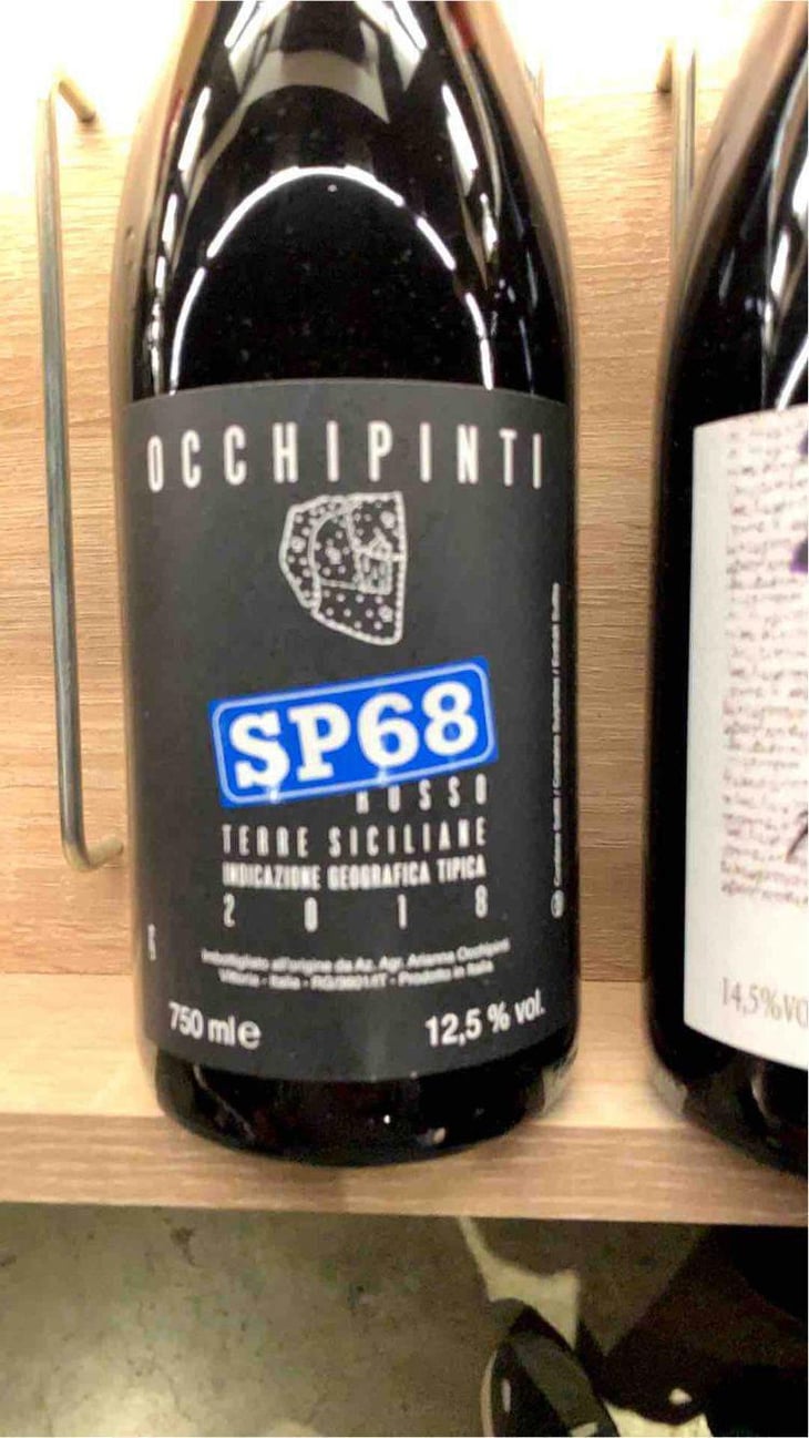 SP68 Rosso - Azienda Agricola Arianna Occhipinti - Arianna Occhipinti 