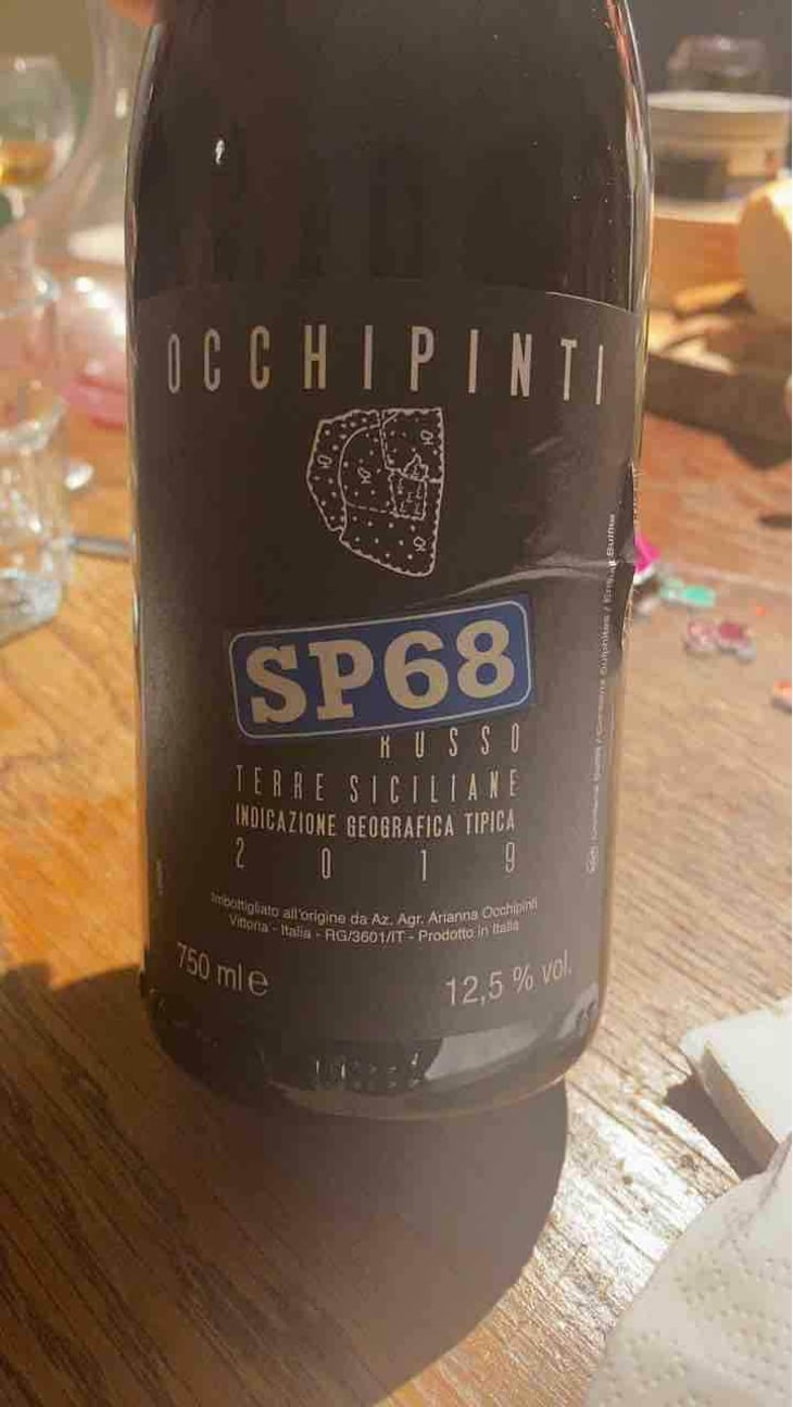 SP68 Rosso - Azienda Agricola Arianna Occhipinti - Arianna Occhipinti 