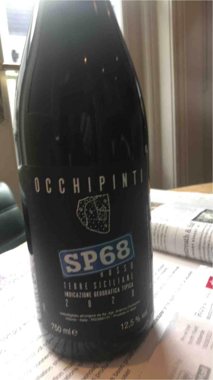 SP68 Rosso - Azienda Agricola Arianna Occhipinti - Arianna Occhipinti 