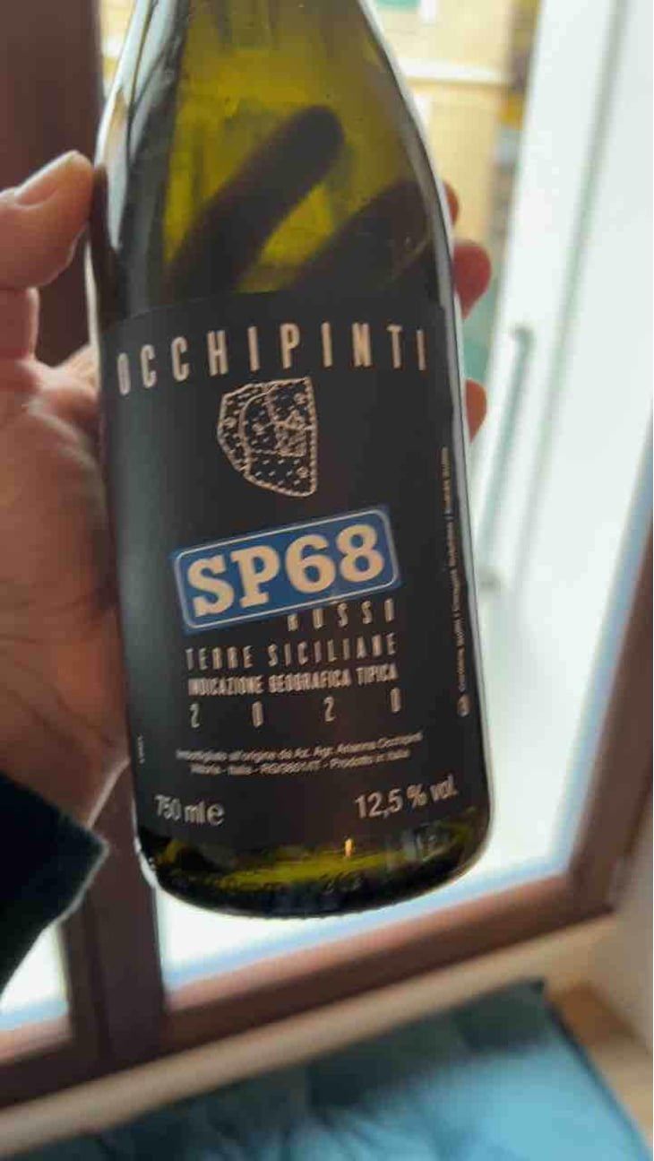 SP68 Rosso - Azienda Agricola Arianna Occhipinti - Arianna Occhipinti 