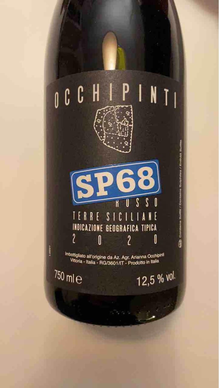 SP68 Rosso - Azienda Agricola Arianna Occhipinti - Arianna Occhipinti 
